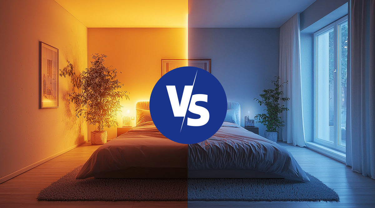 Lumină caldă vs lumină rece: ce schimbă într-o cameră