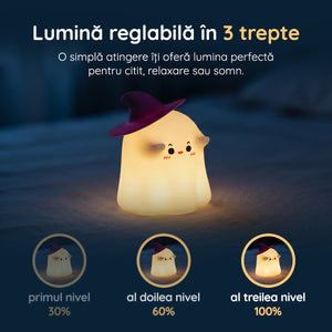 Lampă veghe fantoma 3 trepte de intensitate lumină